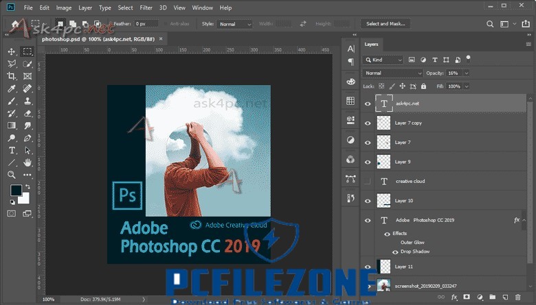 pc Adobe Photoshop CC 2019 20.0.4 Full Crack Torrent download FREE