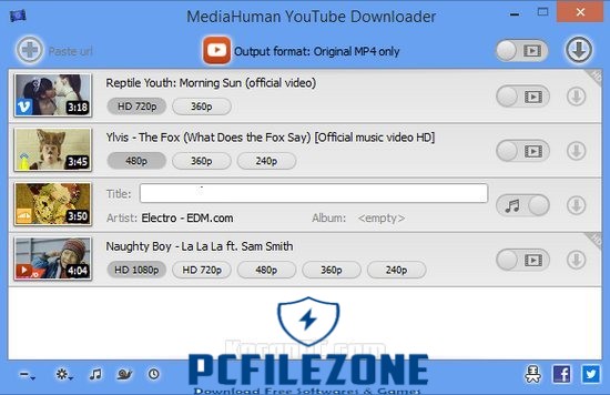 MediaHuman YouTube Downloader 3.9.9.23 + Portable Free Download