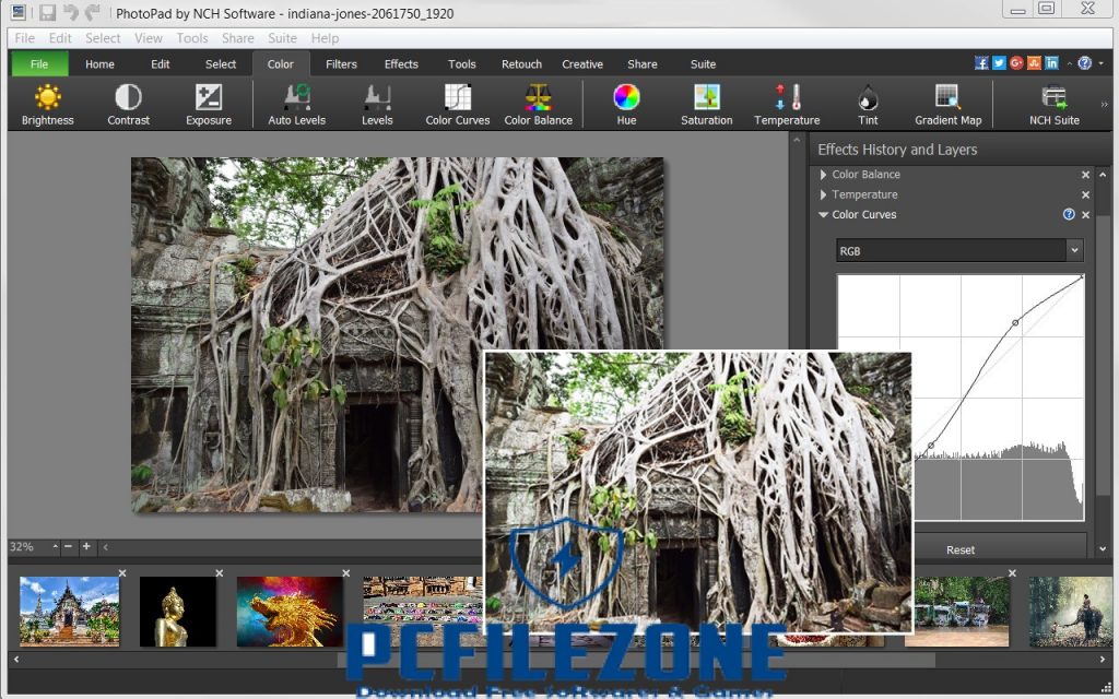 NCH PhotoPad Image Editor 11.51 download the last version for mac