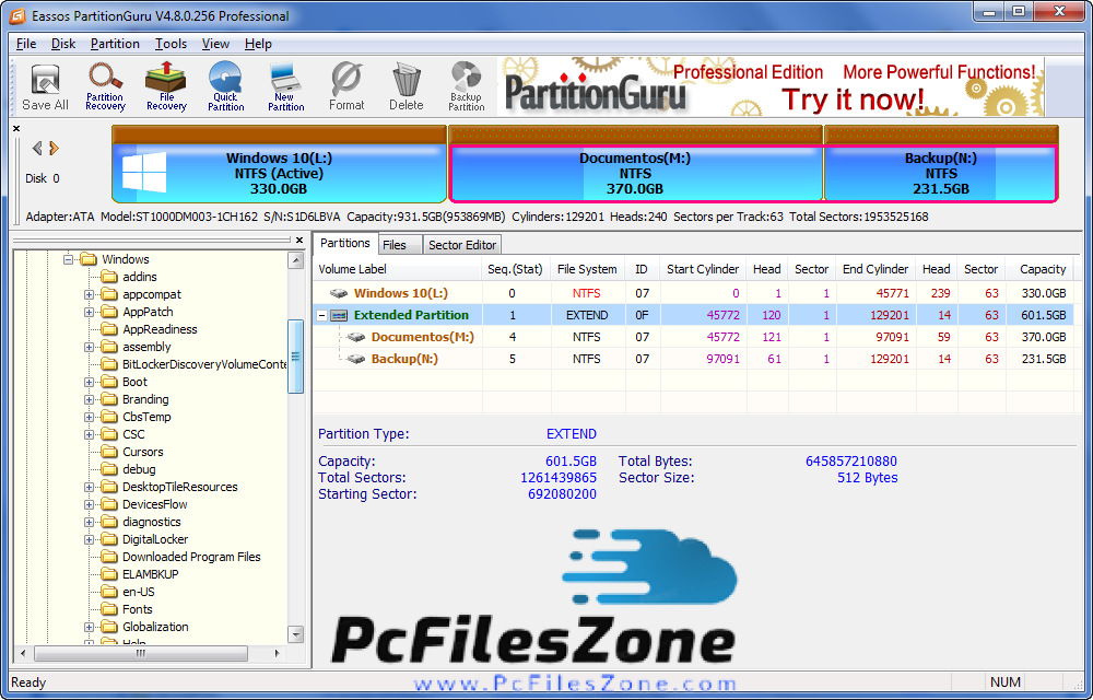 Partition guru проверка диска