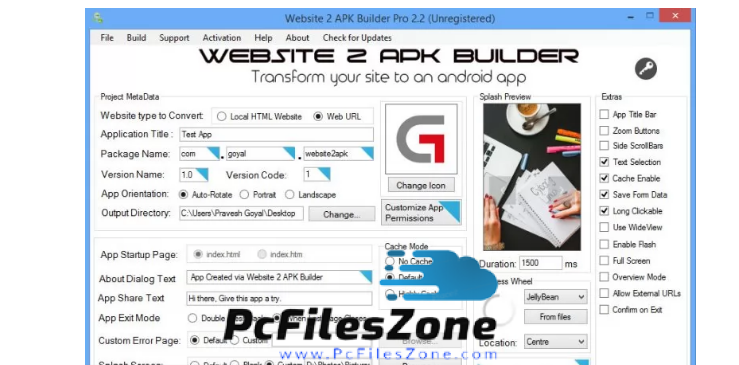 Website 2 APK Builder