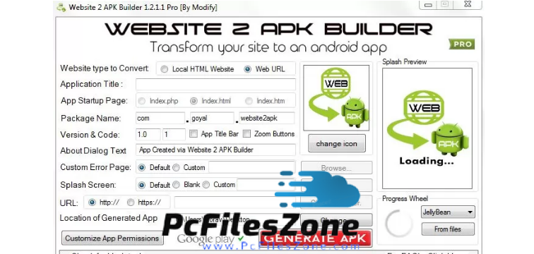 Website 2 APK Builder