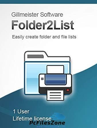 Gillmeister Folder2List 2019 Free Download