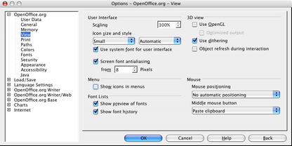 Apache OpenOffice for Mac