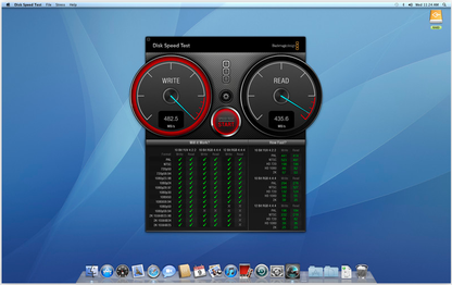 Blackmagic Disk Speed Test for Mac