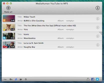 MediaHuman YouTube to MP3 Converter for Mac