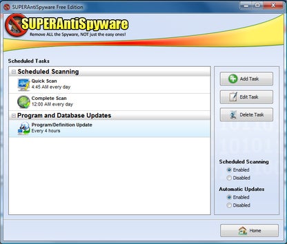 SuperAntiSpyware Free Edition