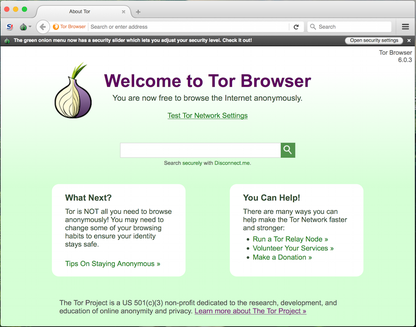 Tor Browser for Mac