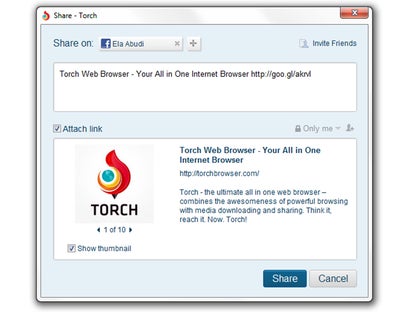 Torch Browser for Mac