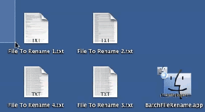 Batch File Rename for Mac