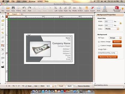 Business Card Designer for Mac