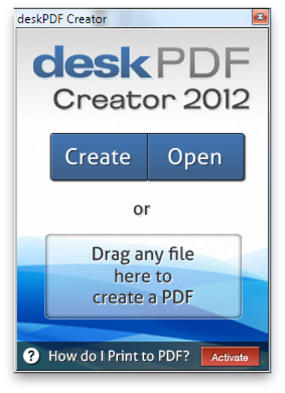 DeskPDF Creator