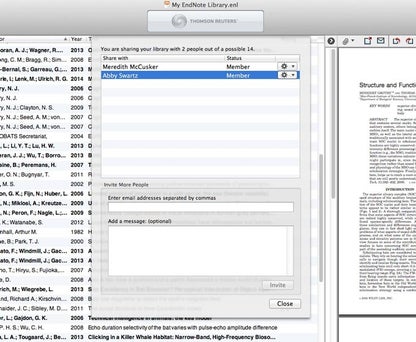 EndNote for Mac