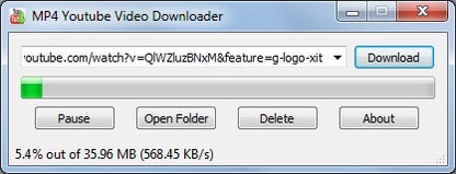 MP4 Youtube Video Downloader