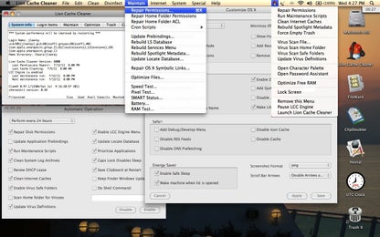 Mountain Lion Cache Cleaner for Mac