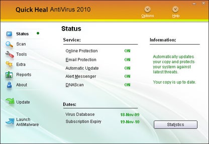Quick Heal AntiVirus 2010 32-bit