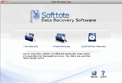 Softtote Mac Free Data Recovery for Mac