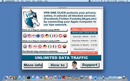 Vpn One Click Mac for Mac
