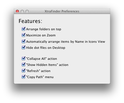 XtraFinder for Mac